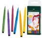 Preview: Faber Castell Pitt Artist Pen Brush Basic  6er-Set