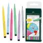 Preview: Faber Castell Pitt Artist Pen Brush Pastel  6er-Set