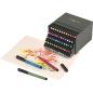 Preview: Faber Castell Drawing Pen Pitt Artist Pen Brush 60 Pieces Studiobox  60er-Set