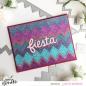 Preview: Heffy Doodle Zig-a-zig Ah Chevron  Cutting Dies - Stanze  