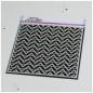 Preview: Heffy Doodle Chevron Fun  Stencil - Schablone