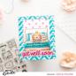 Preview: Heffy Doodle Chevron Fun  Stencil - Schablone