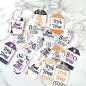 Preview: LDRS-Creative Halloween Gift Tag Stack 4x6 Inch Clear Stamps