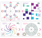 Preview: LDRS-Creative  Pirouette Pattern Templates (LDRS3310) 