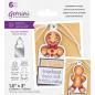 Preview: Gemini Gingerbread Wishes Stamp & Die  - Stempel & Stanze 