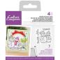 Preview: Crafters Companion - Warm Holiday Hugs  - Clear Stamps