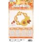 Preview: Studio Light Die Cut - Stanze - hablone beauty of fall Kranz aus Blättern nr.58