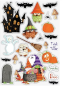 Preview: Craft Consortium Happy Haunting Puffy Stickers  - Aufkleber