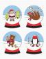 Preview: My Favorite Things Stempelset "Snow Globe Singles" Clear Stamp Set