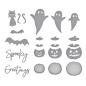 Preview: Spellbinders Die "Open House Boo! Etched" Stanzschablone