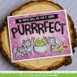 Preview: Lawn Fawn Stempelset "Purrfectly Wicked" Clear Stamp