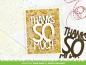 Preview: Lawn Fawn Stencil - Schablone - "Fall Leaves Background Stencils (2pcs)"