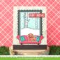 Preview: Lawn Fawn Stempelset "Window Scene: Winter" Clear Stamp