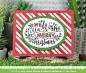 Preview: Lawn Fawn Stempelset "Giant Holiday Messages" Clear Stamp