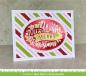 Preview: Lawn Fawn Stempelset "Giant Holiday Messages" Clear Stamp