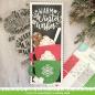 Preview: Lawn Fawn Stempelset "Giant Holiday Messages" Clear Stamp