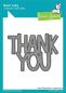 Preview: Lawn Fawn Craft Dies - Giant Thank You