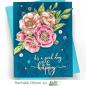 Preview: Picket Fence Studios Slim Line Changes 4x10 Inch Stencil - Schablone