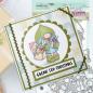 Preview: Polkadoodles Stempel "Gnome Hand Delivered" Clear Stamp-Set