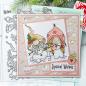 Preview: Polkadoodles Stempel "Gnome Jolly Holly Wishes" Clear Stamp-Set