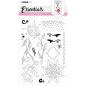 Preview: Studio Light - Clear Stamp Essentials clear stamp Quirky long flowers nr.119