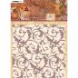 Preview: Studio Light -  Warm - cozy embossing folder Floral swirls nr.07