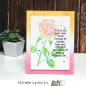 Preview: Picket Fence Studios Slim Line Blending Roses 4x10 Inch Stencil - Schablone