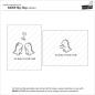 Preview: Lawn Fawn Stempelset "RAWR Flip-Flop" Clear Stamp