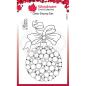 Preview: Woodware are Bubble Bauble and Ribbon Clear Stamp (JGS774)  Clear Stamps - Stempel 