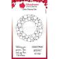 Preview: Woodware are Bubble Holiday Wreath Clear Stamp (JGS776)  Clear Stamps - Stempel 