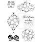 Preview: Woodware are Bubble Mini Baubles Clear Stamp (JGS775)  Clear Stamps - Stempel 