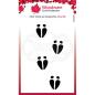 Preview: Woodware e Festive Fuzzies Mini Reindeer Hooves Clear Stamp (JGM025)  Clear Stamps - Stempel 