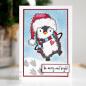 Preview: Woodware Festive Fuzzies Mini Penguin Feet   Clear Stamp - Stempel 