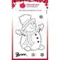 Preview: Woodware Festive Fuzzies Snowman   Clear Stamps - Stempel 