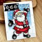 Preview: Woodware Festive Fuzzies Santa   Clear Stamps - Stempel 