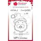 Preview: Woodware Festive Fuzzies Robin   Clear Stamps - Stempel 