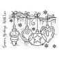 Preview: Woodware Frosted Baubles   Clear Stamps - Stempel 