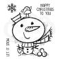 Preview: Woodware Little Snowman   Clear Stamps - Stempel 