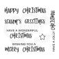 Preview: Woodware Useful Christmas   Clear Stamps - Stempel 