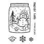 Preview: Woodware Snow Jar   Clear Stamps - Stempel 