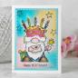 Preview: Woodware Birthday Cake Gnome   Clear Stamps - Stempel 