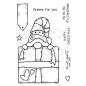 Preview: Woodware Gnome Gift   Clear Stamps - Stempel 