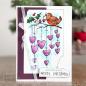 Preview: Woodware Hanging Hearts   Clear Stamps - Stempel 