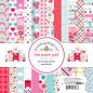 Preview: Doodlebug Design "Lots of Love" 6" Paper Pack  - Designpapier 