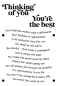 Preview: LDRS-Creative You're Simply the Best Wave Stack 4x6 Inch Clear Stamps