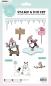 Preview: Studio Light -  Stempel mit Stanze Sweet Stories Stamp & Die Penguin