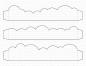 Preview: My Favorite Things Die-namics "Mini Slimline Outside the Box Clouds" | Stanzschablone | Stanze | Craft Die