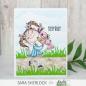 Preview: Picket Fence Studios Bunny Dear 4x4 Inch Clear Stamps