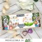 Preview: Picket Fence Studios Chloe's Garden 4x4 Inch Clear Stamps