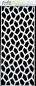 Preview: Picket Fence Studios Slim Line Cobblestone 4x10 Inch Stencil - Schablone